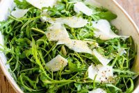 Zesty Arugula Parmesan