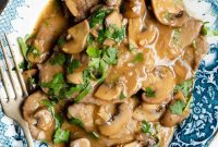 Tender Veal Marsala with Savory Mushroom Wine Sauce