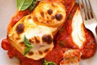 Smoky Scamorza Chicken Pizzaiola