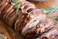 Crispy Pancetta Italian Meatloaf