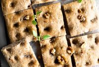 Rustic Walnut Focaccia