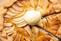 Rustic Apple Apricot Crostata