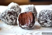 Velvety Dark Chocolate Avocado Truffles