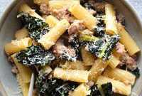 Rustic Sausage and Cavolo Nero Pappardelle