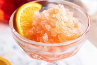 Aperol Sunset Granita