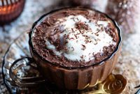 Decadent Frangelico Hot Chocolate Affogato