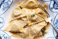 Handmade Triangoli with Creamy Taleggio and Earthy Mushrooms