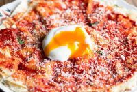 Sardinian Pane Frattau: A Poached Egg and Tomato Masterpiece