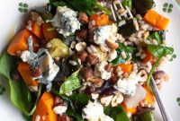 Cozy Butternut Farro with Gorgonzola