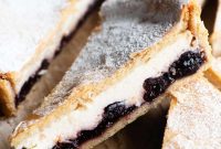 Ruby Cherry Ricotta Crostata