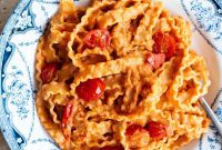 Velvety Stracchino Sun-Kissed Tomato Pasta