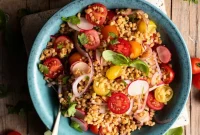 Tuscan Farro Salad
