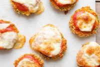 Crispy Zucchini Pizza Poppers