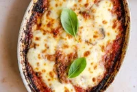 Savory Italian Eggplant Bake