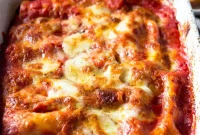 Creamy Spinach Ricotta Cannelloni