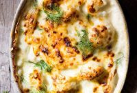 Golden Fennel & Cauliflower Gratin