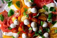 Easy Fresh Delicious Classic Caprese Salad