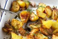 Italian Rosemary Garlic Roast Potatoes