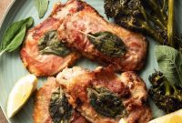 Veal Saltimbocca Prosciutto Wrapped and Sage Scented