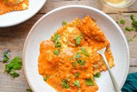 Decadent Lobster Ravioli with Velvety Vodka Sauce