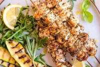 Succulent Grilled Chicken Spiedini