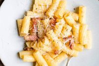 Classic Roman Gricia Pasta