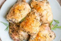 Tuscan Herb Roasted Chicken Thighs