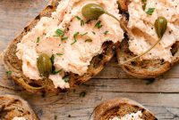 Smoked Salmon Crostini Bites