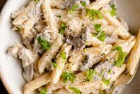 Rustic Sausage and Mushroom Pasta