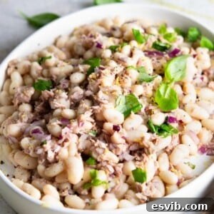 Delicious Tuna White Bean Salad