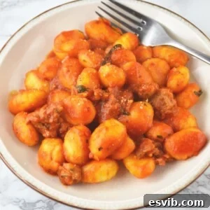 Gnocchi with Tomato and 'Nduja