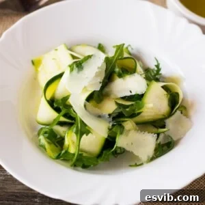 Zucchini Ribbon Salad