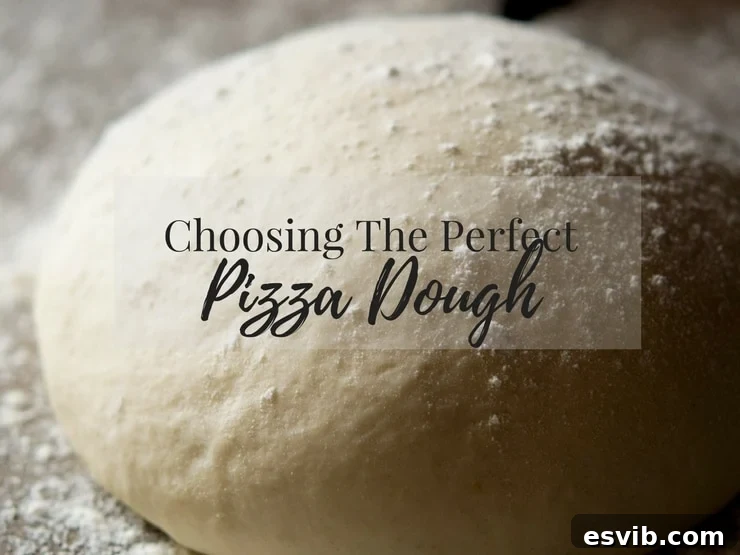 The ultimate guide to homemade pizzas - a close up of pizza dough