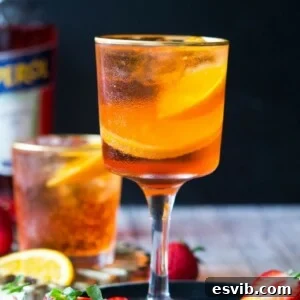 Aperol Spritz Cocktail