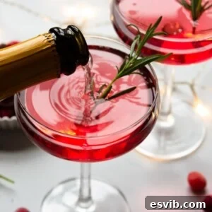 Santa's Spritz Christmas Cocktail