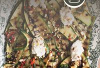 Chargrilled Zucchini with Whipped Ricotta and Golden Pine Nuts