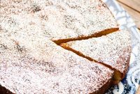 Lemon Caprese Bianca: Italian Almond Cake